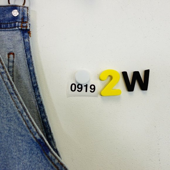 WILD‎ FABLE Romper Small Womens Denim Blue Med Washed Pocket Distressed Raw Hem - Picture 11 of 11